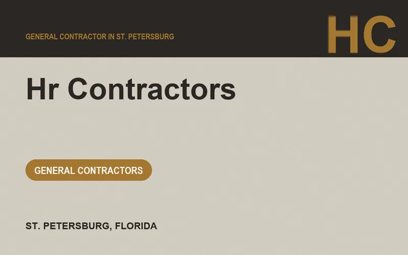 Hr Contractors in St. Petersburg, Florida