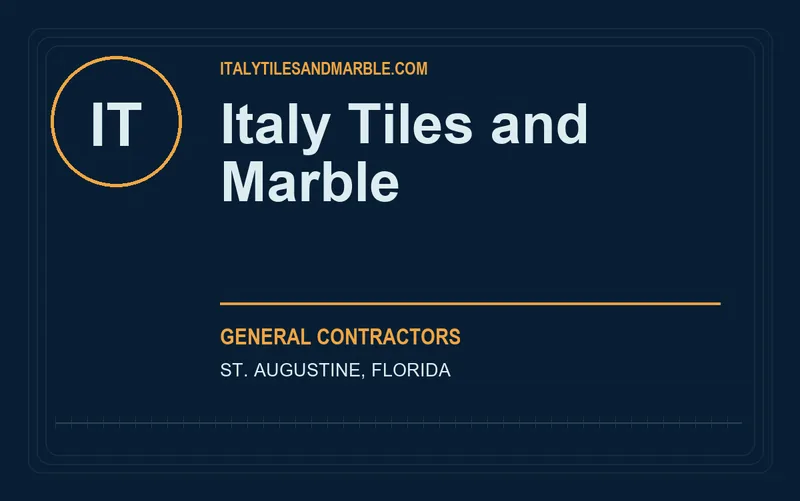Italy Tiles and Marble in St. Augustine, Florida