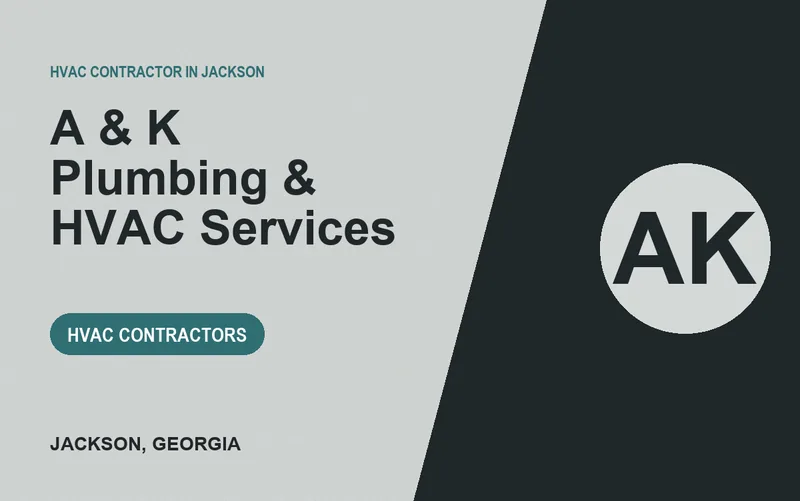 A & K Plumbing & Hvac Services in Jackson, Georgia