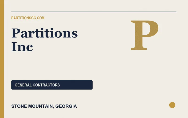 Partitions Inc in Stone Mountain, Georgia