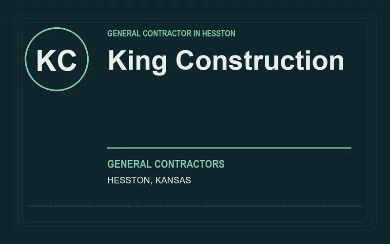 King Construction in Hesston, Kansas