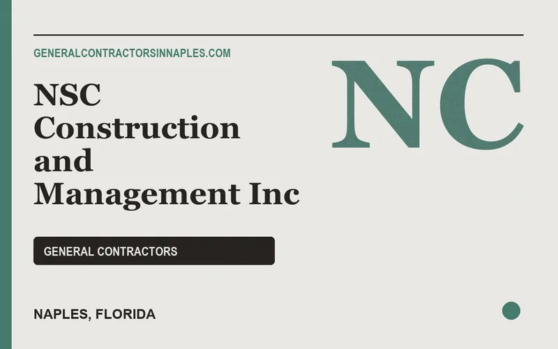 NSC Construction and Management Inc in Naples, Florida
