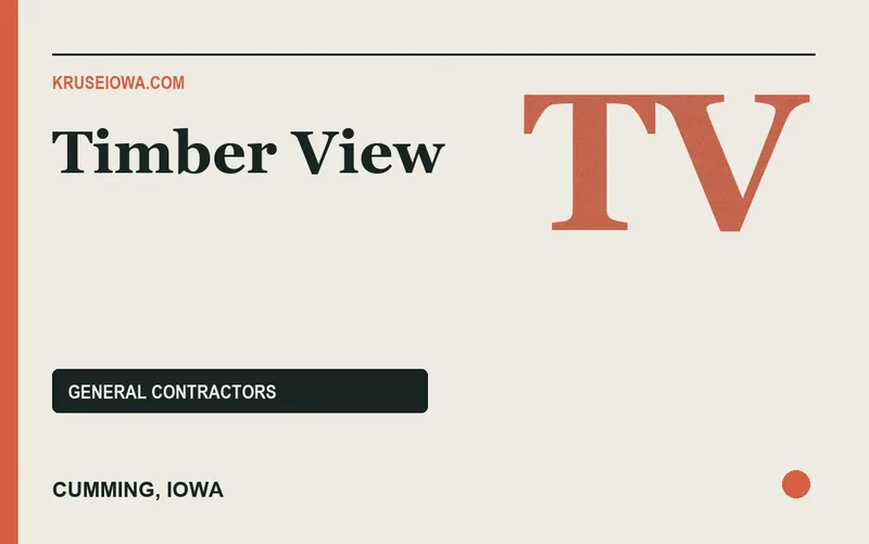 Timber View in Cumming, Iowa