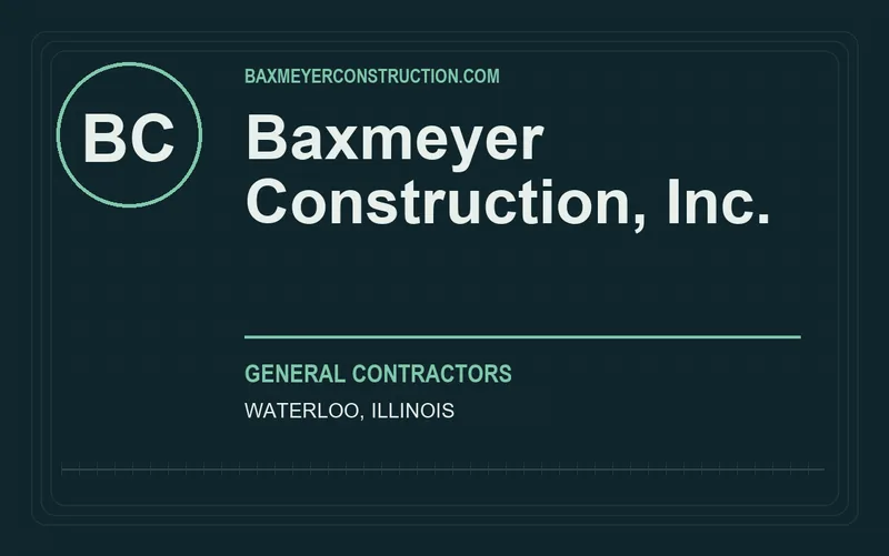 Baxmeyer Construction, Inc. in Waterloo, Illinois