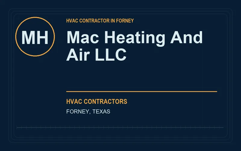 Mac Heating And Air LLC in Forney, Texas