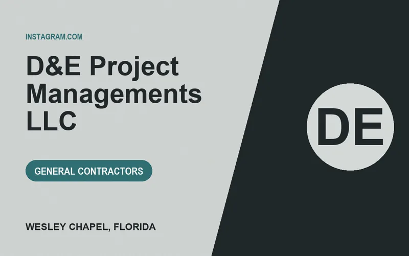 D&E Project Managements LLC in Wesley Chapel, Florida