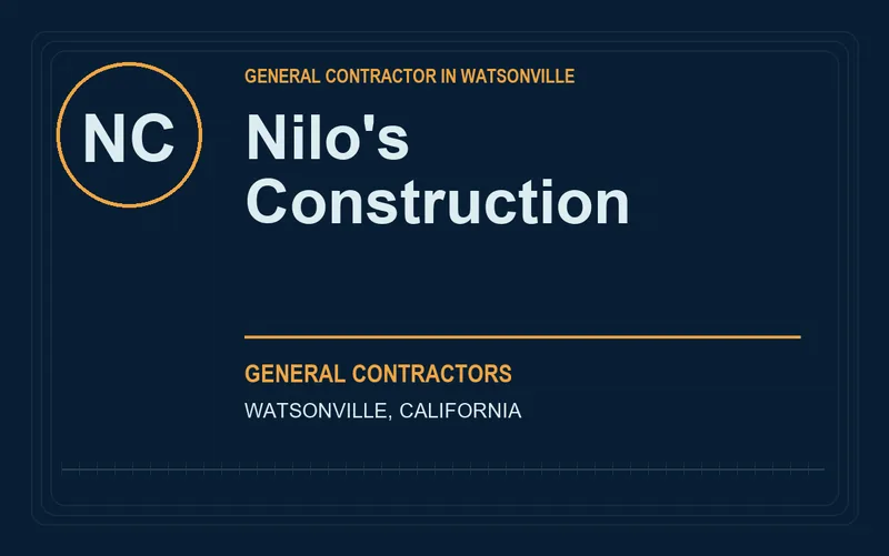 Nilo's Construction in Watsonville, California