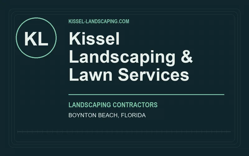 Kissel Landscaping & Lawn Services in Boynton Beach, Florida