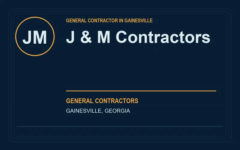 J & M Contractors in Gainesville, Georgia