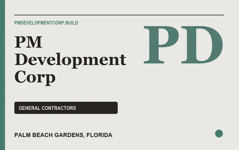 PM Development Corp in Palm Beach Gardens, Florida