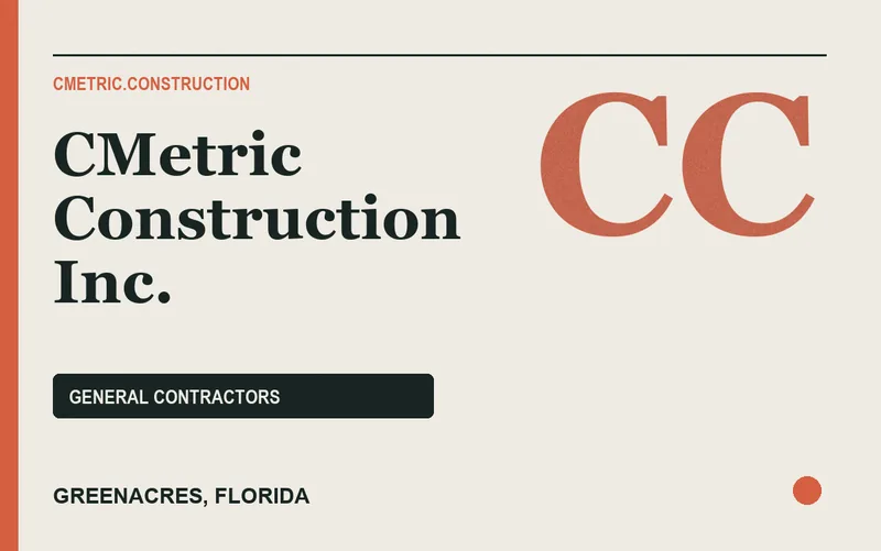CMetric Construction Inc. in Greenacres, Florida