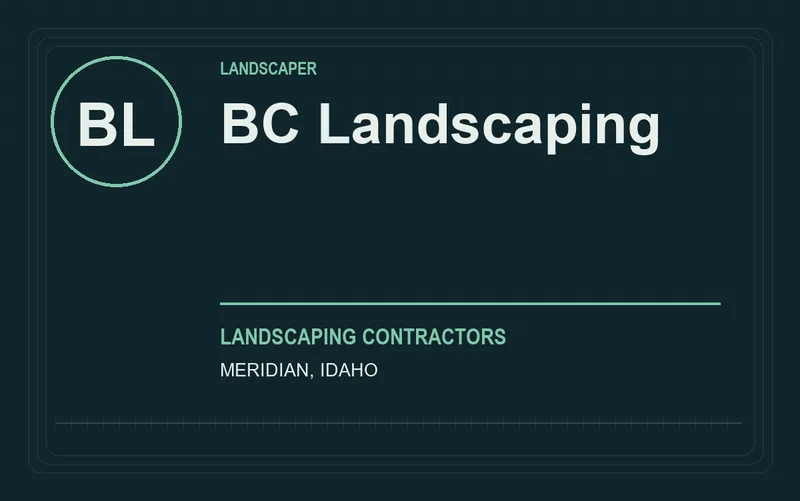 BC Landscaping in Meridian, Idaho