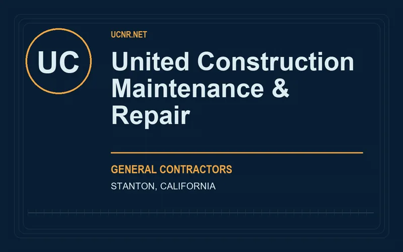 United Construction Maintenance & Repair in Stanton, California