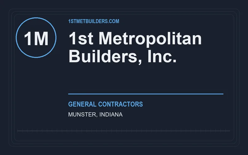 1st Metropolitan Builders, Inc. in Munster, Indiana