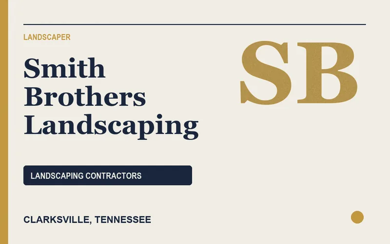 Smith Brothers Landscaping in Clarksville, Tennessee