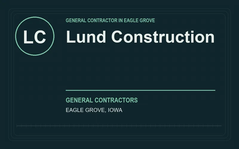 Lund Construction in Eagle Grove, Iowa