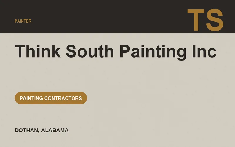 Think South Painting Inc in Dothan, Alabama