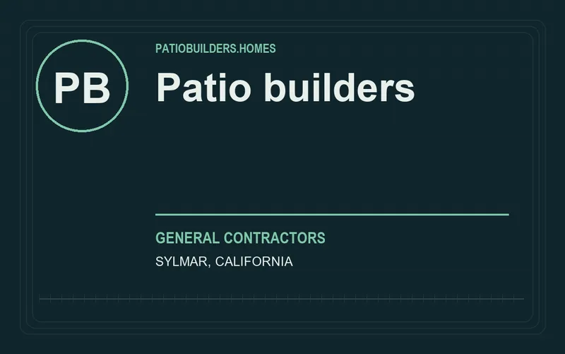 Patio builders in Sylmar, California