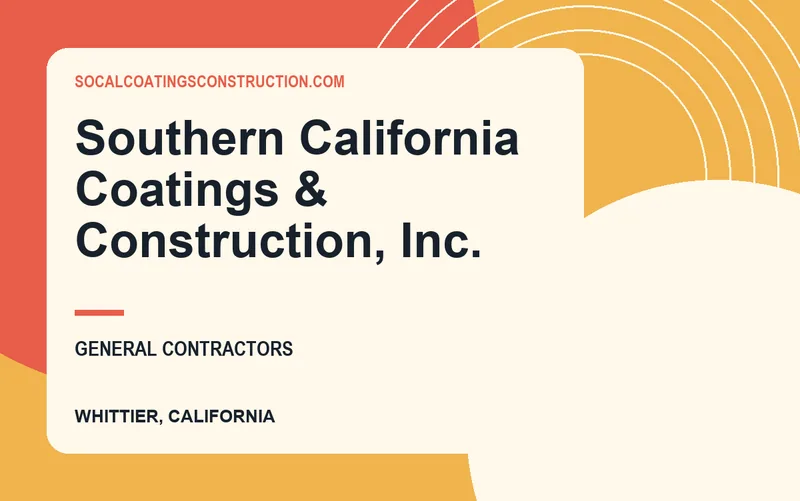 Southern California Coatings & Construction, Inc. in Whittier, California