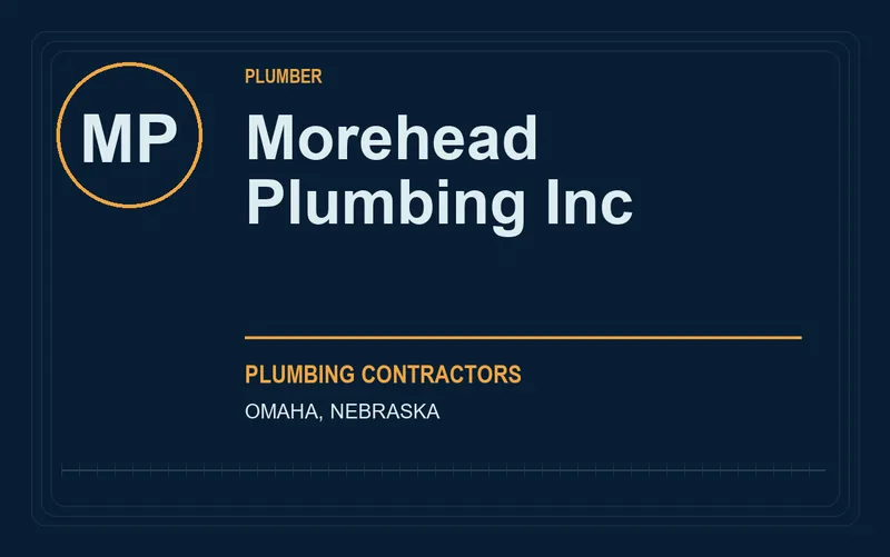Morehead Plumbing Inc in Omaha, Nebraska