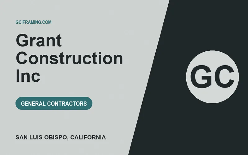 Grant Construction Inc in San Luis Obispo, California
