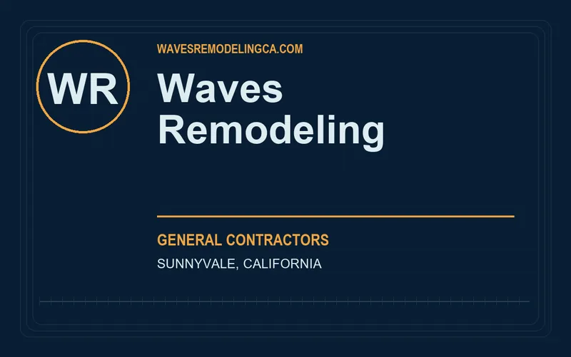 Waves Remodeling in Sunnyvale, California