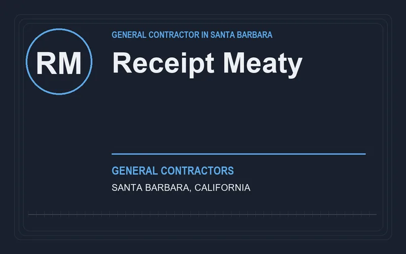 Receipt Meaty in Santa Barbara, California