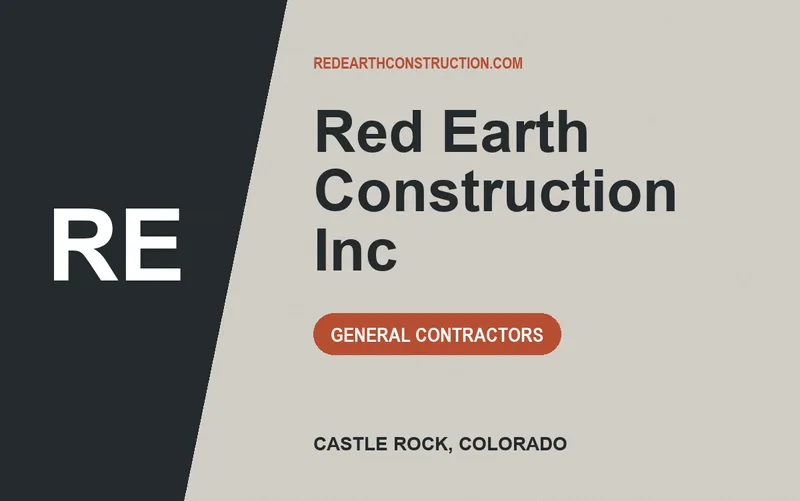 Red Earth Construction Inc in Castle Rock, Colorado