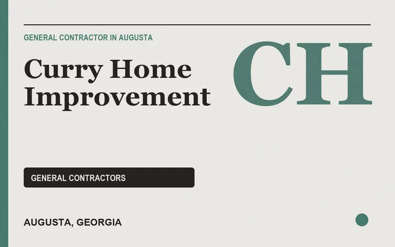 Curry Home Improvement in Augusta, Georgia