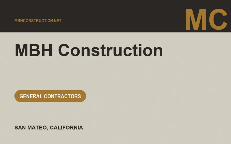 MBH Construction in San Mateo, California
