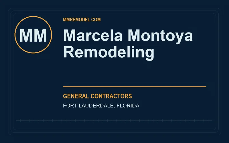 Marcela Montoya Remodeling in Fort Lauderdale, Florida