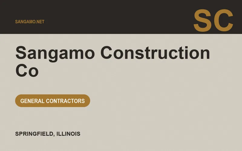 Sangamo Construction Co in Springfield, Illinois