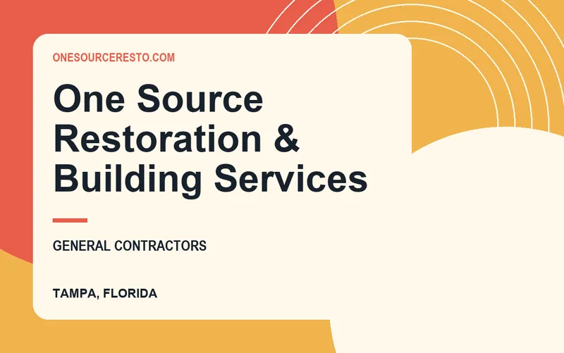 One Source Restoration & Building Services in Tampa, Florida