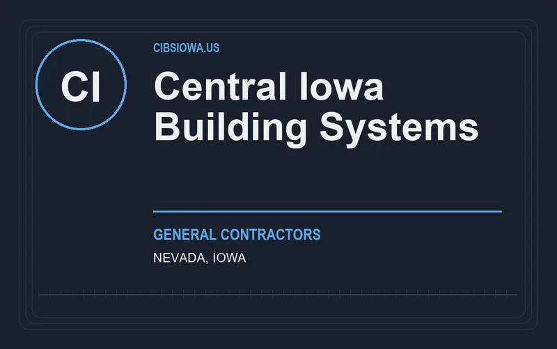 Central Iowa Building Systems in Nevada, Iowa