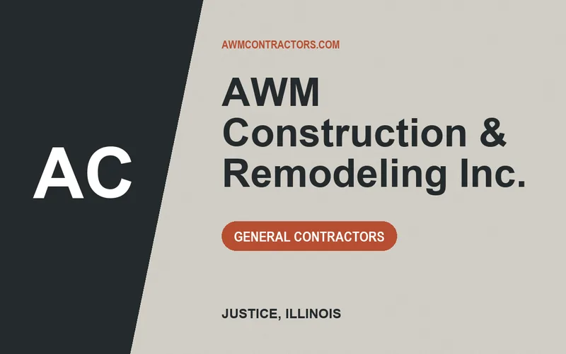 AWM Construction & Remodeling Inc. in Justice, Illinois