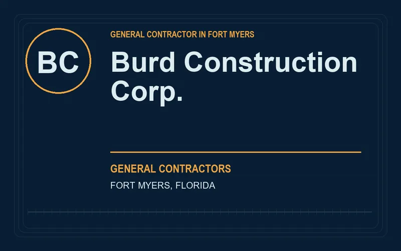 Burd Construction Corp. in Fort Myers, Florida
