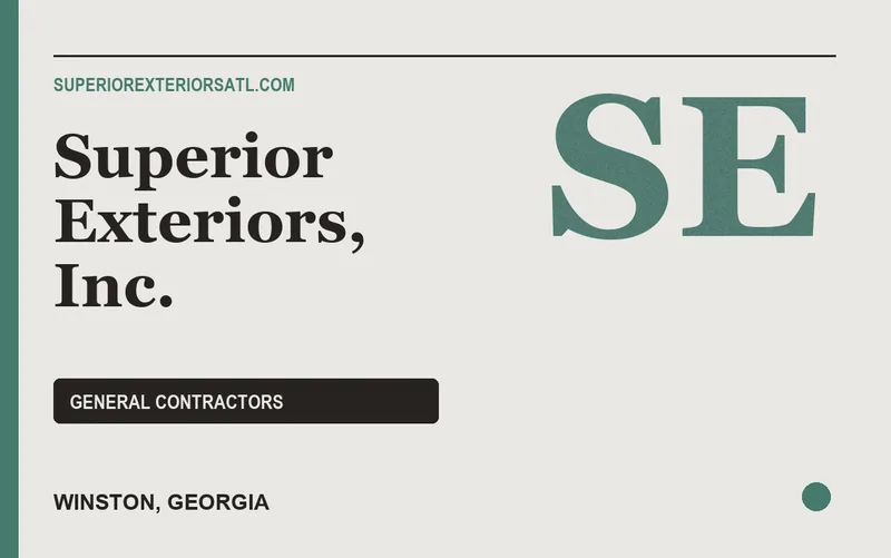 Superior Exteriors, Inc. in Winston, Georgia