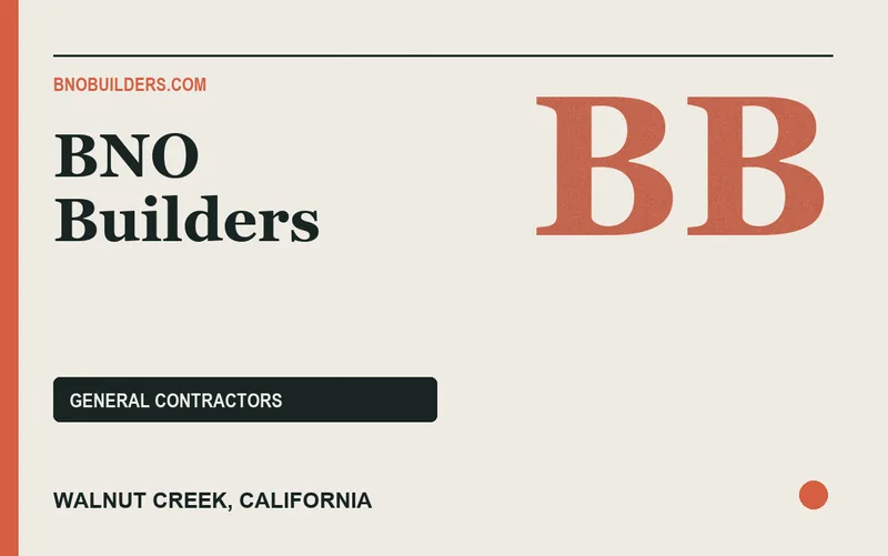 BNO Builders in Walnut Creek, California