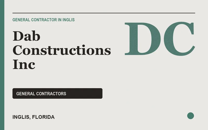 Dab Constructions Inc in Inglis, Florida