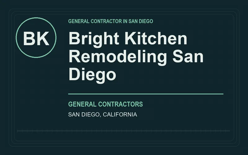 Bright Kitchen Remodeling San Diego in San Diego, California