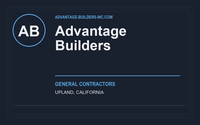 Advantage Builders in Upland, California