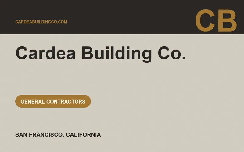 Cardea Building Co. in San Francisco, California