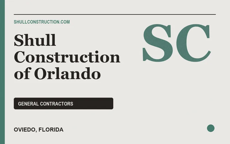 Shull Construction of Orlando in Oviedo, Florida