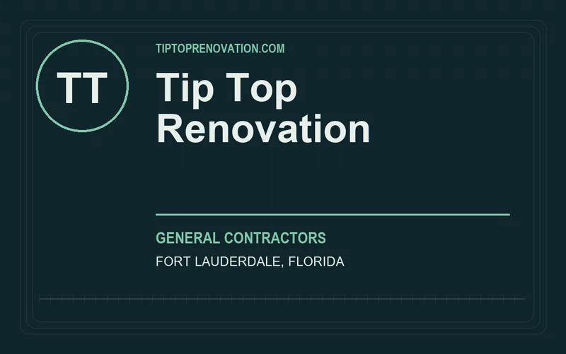 Tip Top Renovation in Fort Lauderdale, Florida