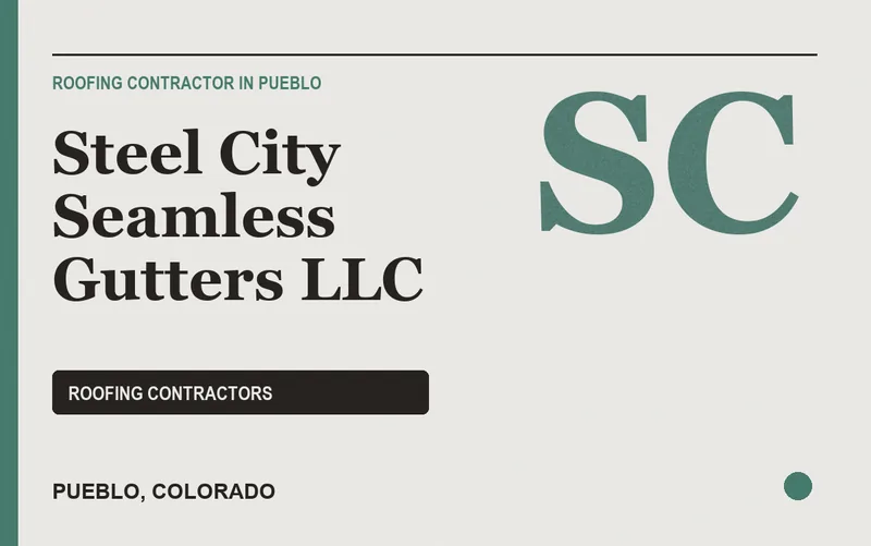 Steel City Seamless Gutters L.L.C in Pueblo, Colorado