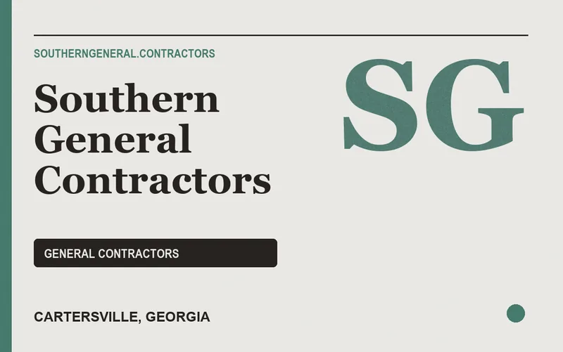 Southern General Contractors in Cartersville, Georgia