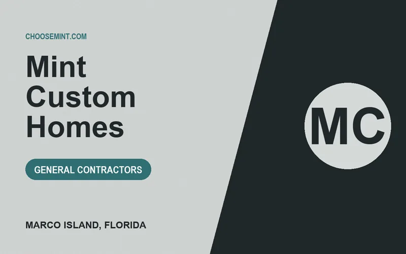 Mint Custom Homes in Marco Island, Florida
