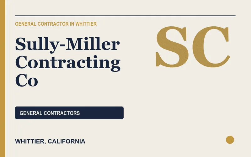Sully-Miller Contracting Co in Whittier, California
