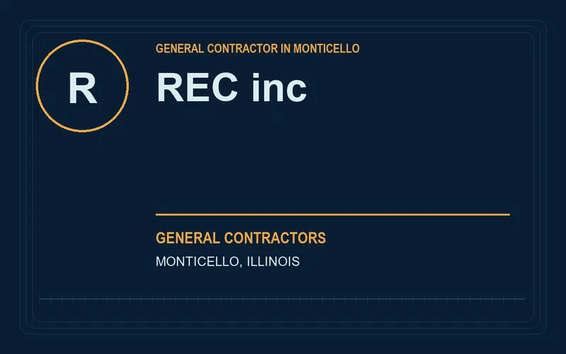 REC inc in Monticello, Illinois