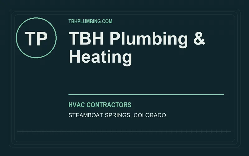 TBH Plumbing & Heating in Steamboat Springs, Colorado